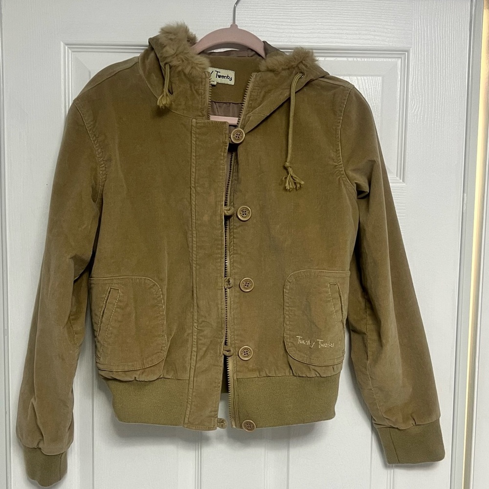 Trendy Brown Puffer Jacket for Women